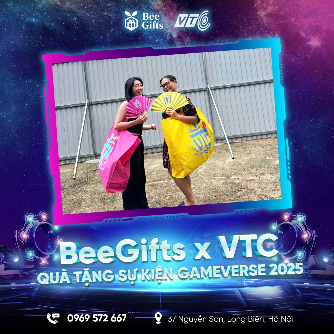 BEEGIFT x VTC: Bùng nổ quà tặng sự kiện GAMEVERSE 2025